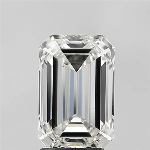 3.04ct Emerald Lab Grown Diamond (Colour H, Clarity VS1, IGI Certified)