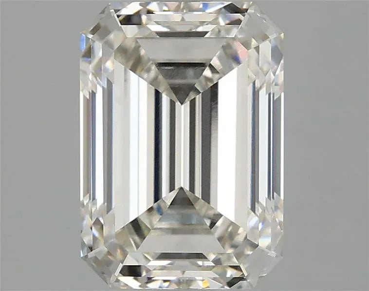 3.04ct Emerald Lab Grown Diamond (Colour H, Clarity VVS2, IGI Certified)