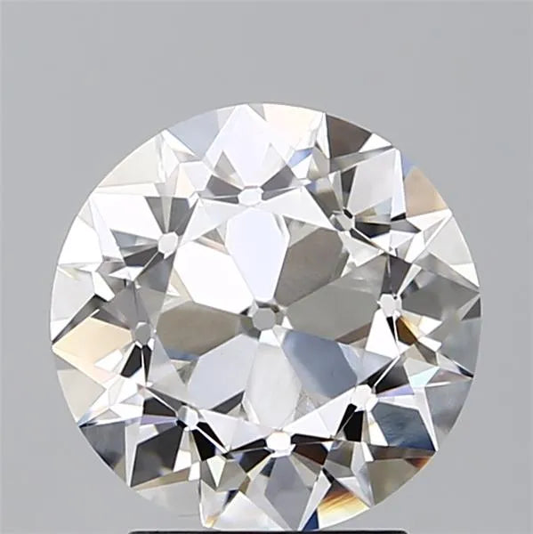 3.04ct European cut Lab Grown Diamond (Colour E, Clarity VVS2, IGI Certified)