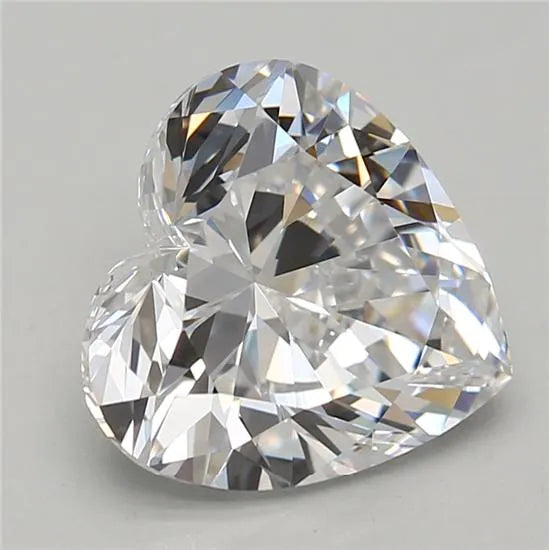 3.04ct Heart Lab Grown Diamond (Colour D, Clarity VVS2, GIA Certified)