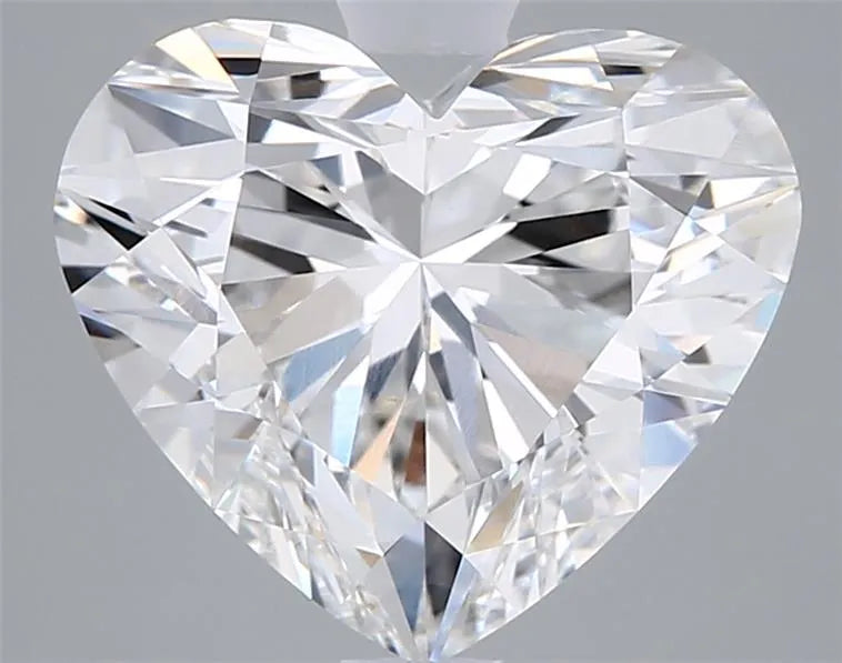 3.04ct Heart Lab Grown Diamond (Colour F, Clarity VVS1, IGI Certified)