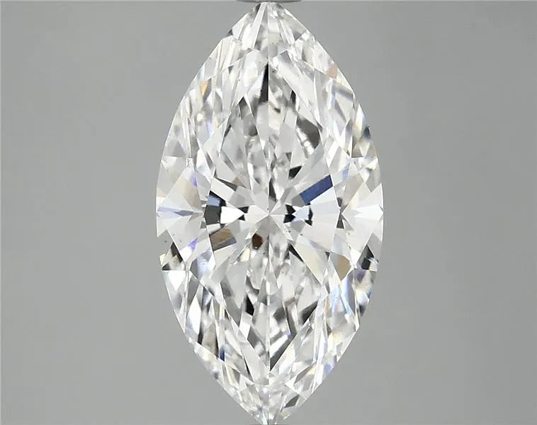 3.04ct Marquise Lab Grown Diamond (Colour E, Clarity VS2, IGI Certified)