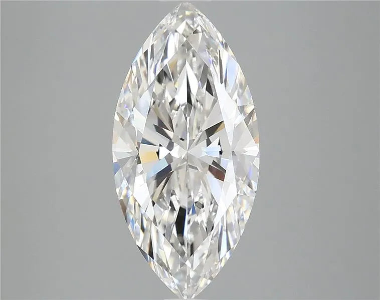 3.04ct Marquise Lab Grown Diamond (Colour E, Clarity VVS2, IGI Certified)