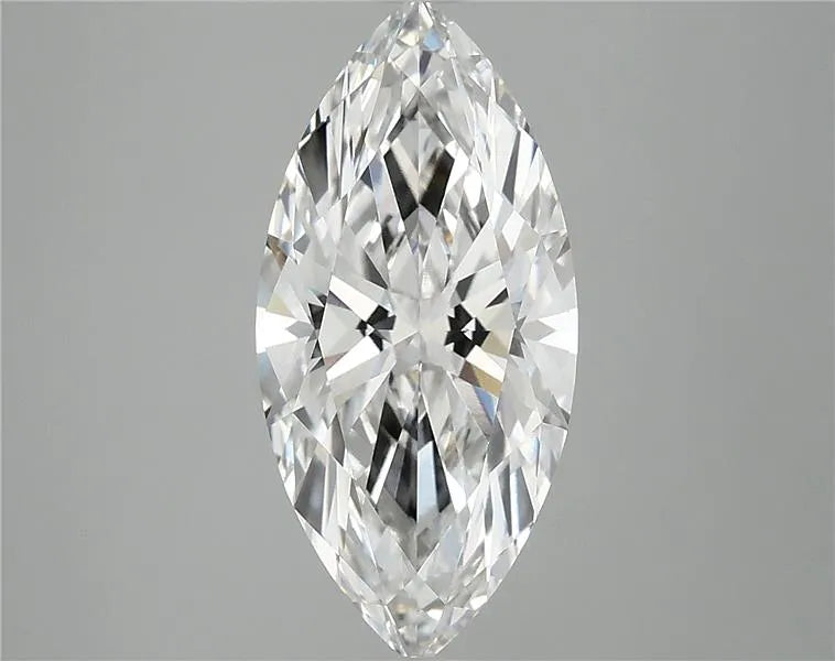 3.04ct Marquise Lab Grown Diamond (Colour E, Clarity VVS2, IGI Certified)