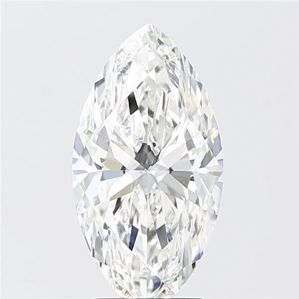 3.04ct Marquise Lab Grown Diamond (Colour E, Clarity VVS2, IGI Certified)