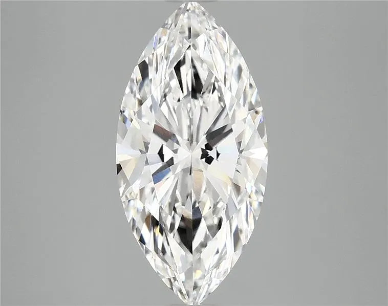 3.04ct Marquise Lab Grown Diamond (Colour F, Clarity VVS2, IGI Certified)