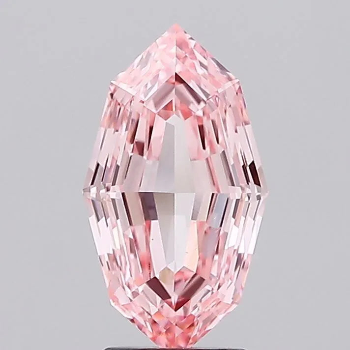 3.04ct Marquise Lab Grown Diamond (Colour Fancy Intense Pink, Clarity VS1, IGI Certified)