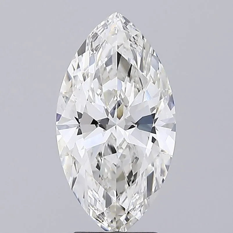 3.04ct Marquise Lab Grown Diamond (Colour G, Clarity VS1, IGI Certified)