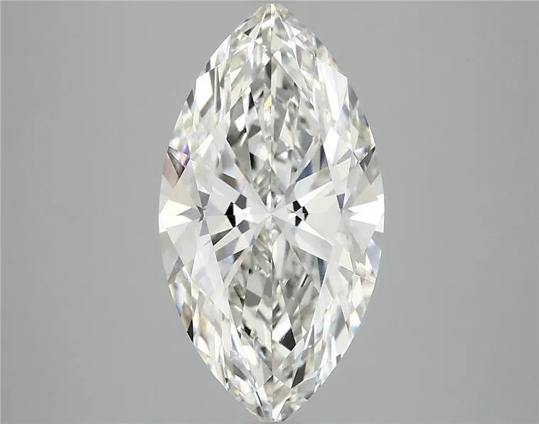 3.04ct Marquise Lab Grown Diamond (Colour G, Clarity VVS2, IGI Certified)