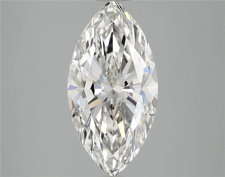 3.04ct Marquise Lab Grown Diamond (Colour G, Clarity VVS2, IGI Certified)