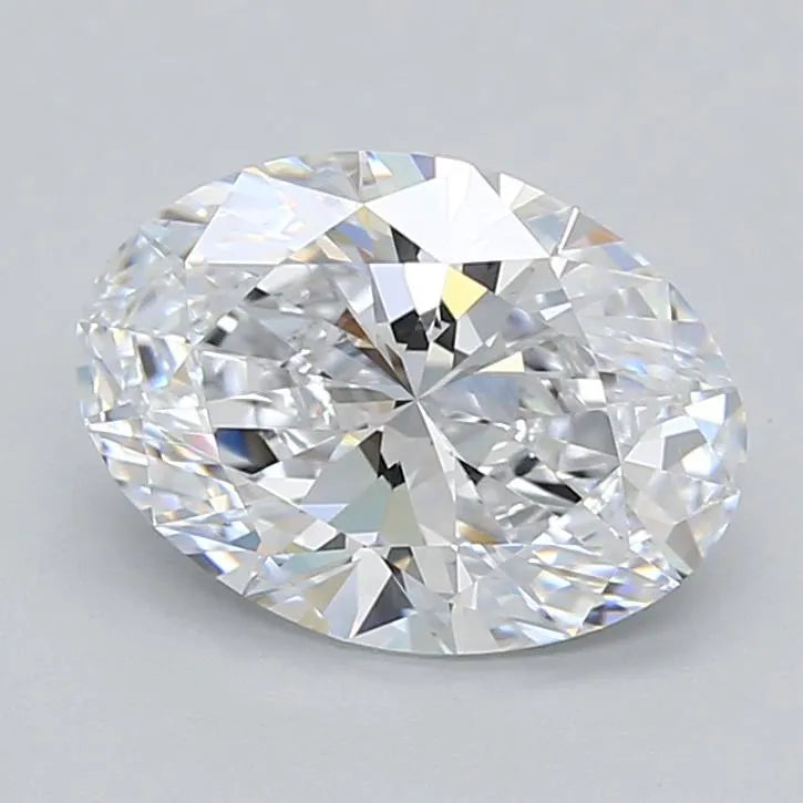 3.04ct Oval Lab Grown Diamond (Colour D, Clarity FL, IGI Certified)
