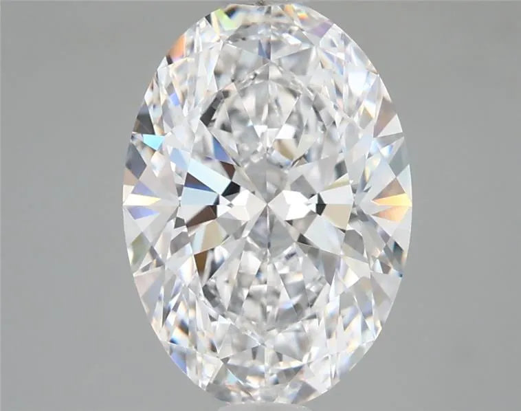 3.04ct Oval Lab Grown Diamond (Colour D, Clarity FL, IGI Certified)