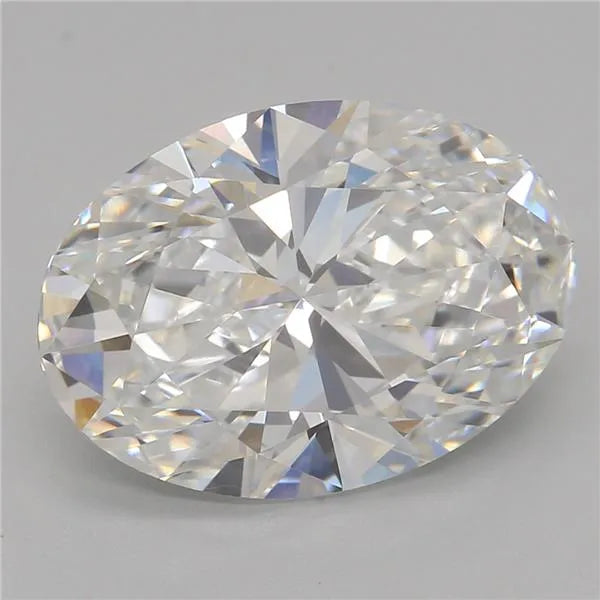3.04ct Oval Lab Grown Diamond (Colour D, Clarity VVS2, Cut EX, IGI Certified)