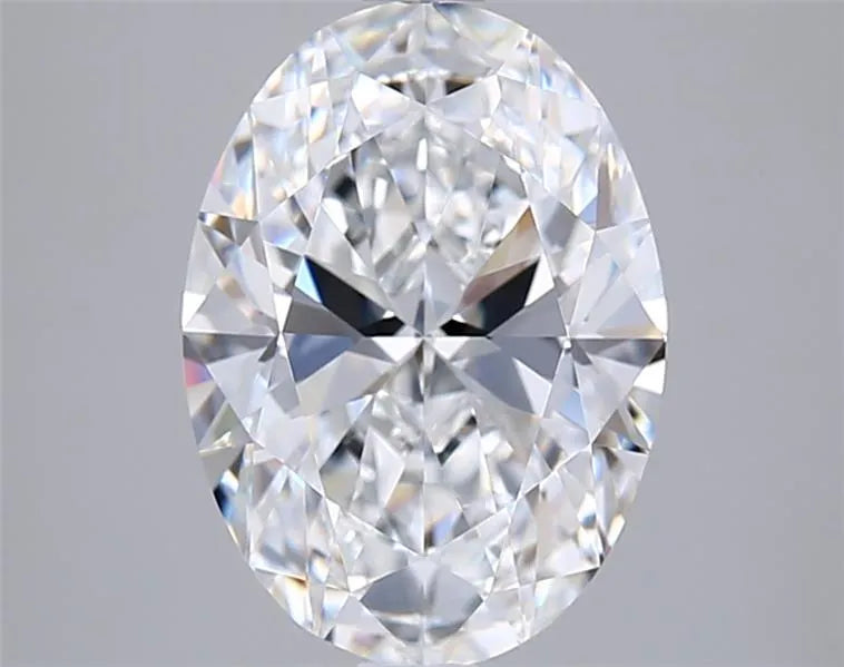 3.04ct Oval Lab Grown Diamond (Colour D, Clarity VVS2, IGI Certified)