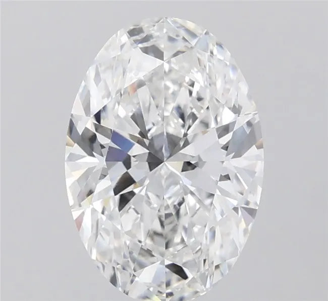 3.04ct Oval Lab Grown Diamond (Colour D, Clarity VVS2, IGI Certified)