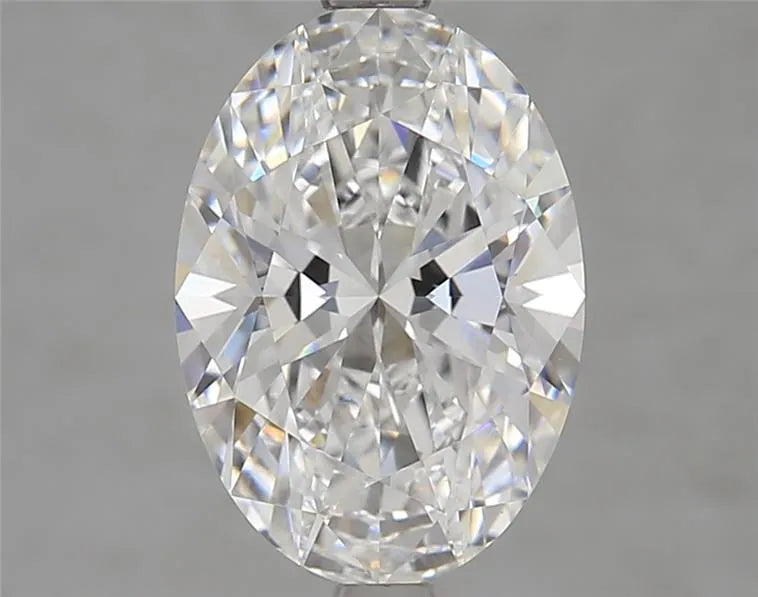 3.04ct Oval Lab Grown Diamond (Colour E, Clarity VS1, GIA Certified)
