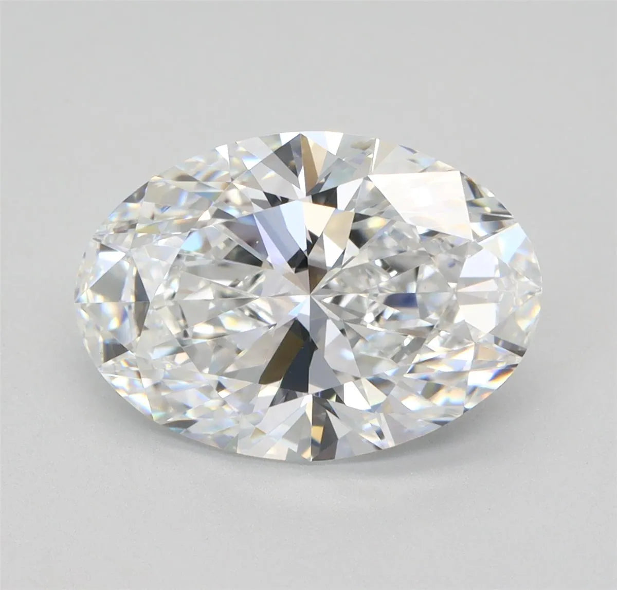 3.04ct Oval Lab Grown Diamond (Colour E, Clarity VS1, GIA Certified)