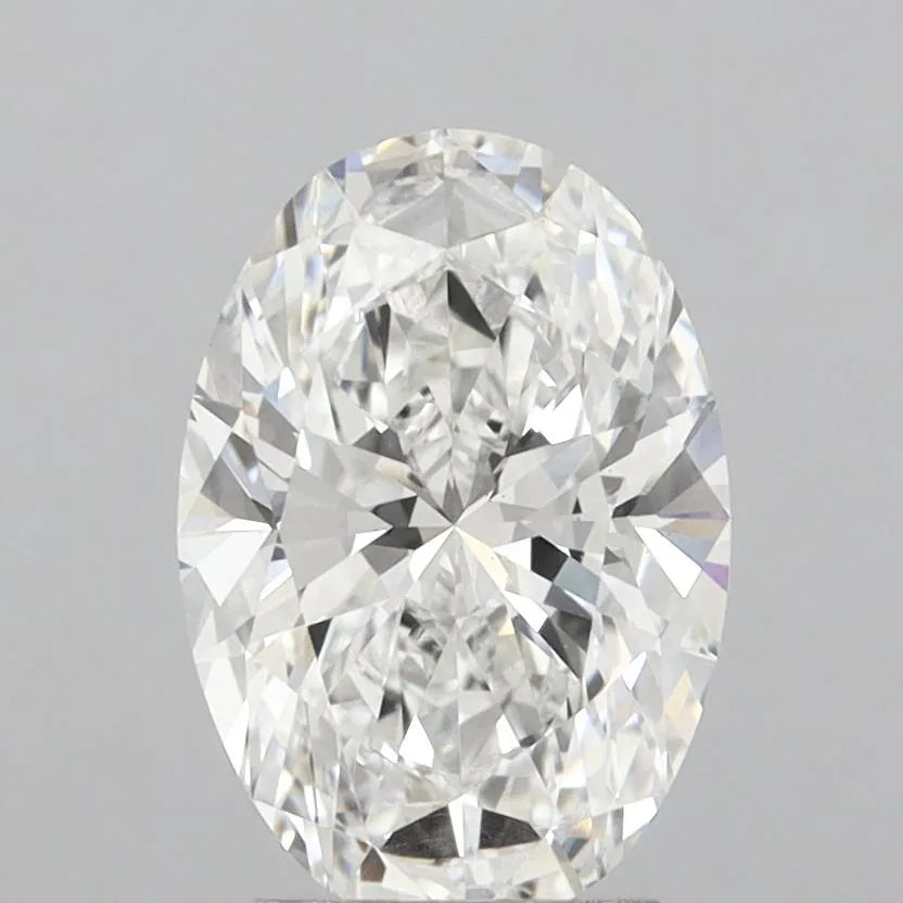 3.04ct Oval Lab Grown Diamond (Colour E, Clarity VS1, IGI Certified)