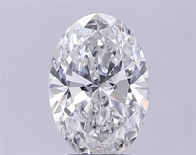3.04ct Oval Lab Grown Diamond (Colour E, Clarity VS1, IGI Certified)