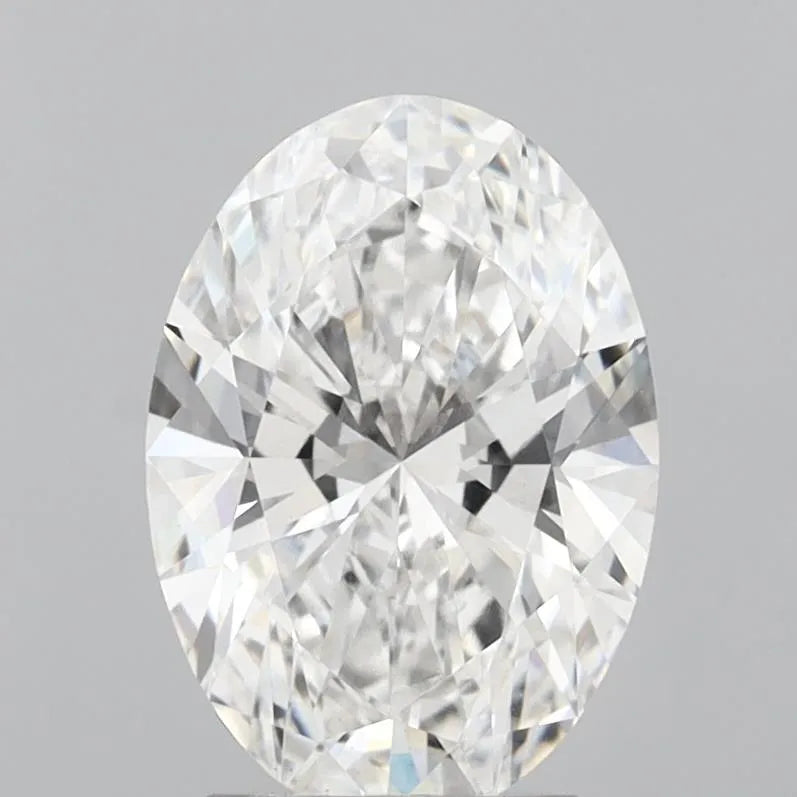 3.04ct Oval Lab Grown Diamond (Colour E, Clarity VS1, IGI Certified)