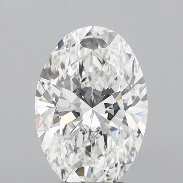 3.04ct Oval Lab Grown Diamond (Colour E, Clarity VS1, IGI Certified)