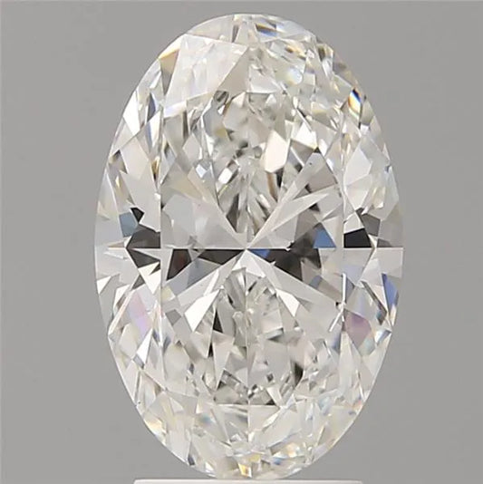 3.04ct Oval Lab Grown Diamond (Colour E, Clarity VS1, IGI Certified)