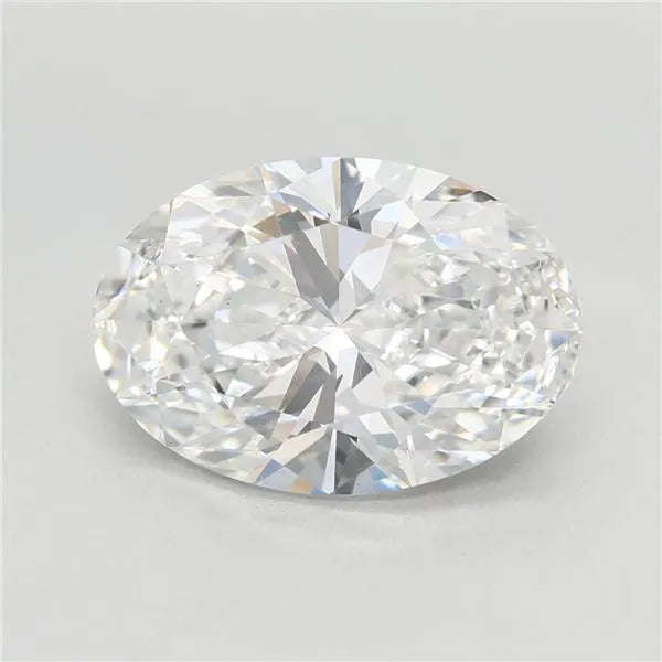 3.04ct Oval Lab Grown Diamond (Colour E, Clarity VS1, IGI Certified)