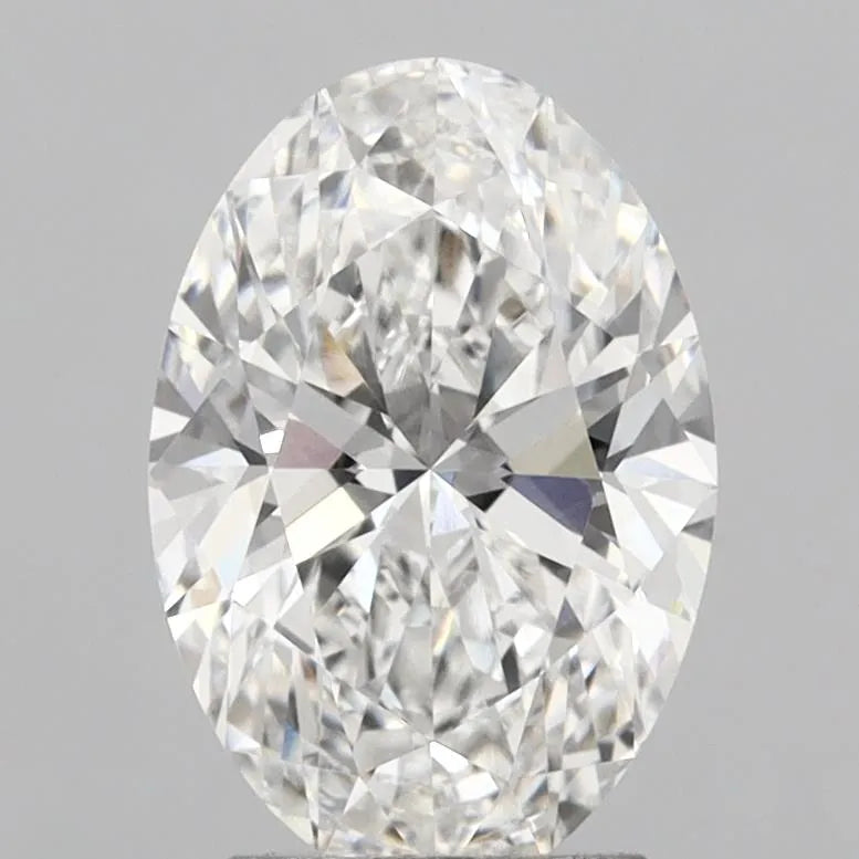 3.04ct Oval Lab Grown Diamond (Colour E, Clarity VVS1, IGI Certified)