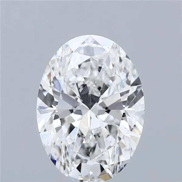 3.04ct Oval Lab Grown Diamond (Colour E, Clarity VVS1, IGI Certified)