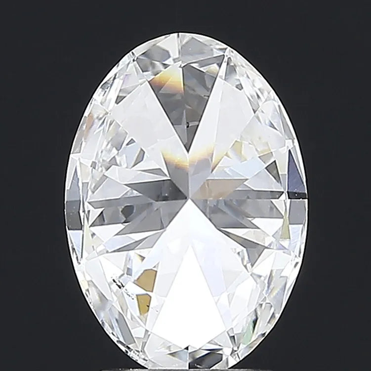 3.04ct Oval Lab Grown Diamond (Colour E, Clarity VVS2, IGI Certified)