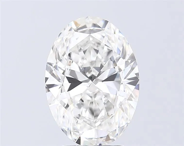 3.04ct Oval Lab Grown Diamond (Colour E, Clarity VVS2, IGI Certified)