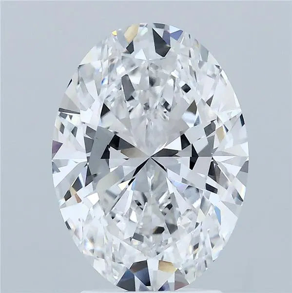 3.04ct Oval Lab Grown Diamond (Colour E, Clarity VVS2, IGI Certified)