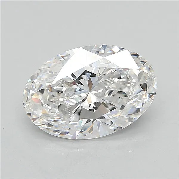 3.04ct Oval Lab Grown Diamond (Colour E, Clarity VVS2, IGI Certified)