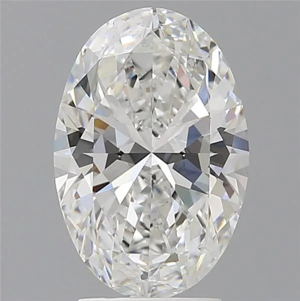 3.04ct Oval Lab Grown Diamond (Colour E, Clarity VVS2, IGI Certified)