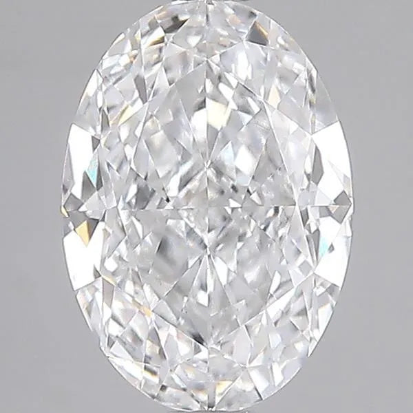 3.04ct Oval Lab Grown Diamond (Colour E, Clarity VVS2, IGI Certified)