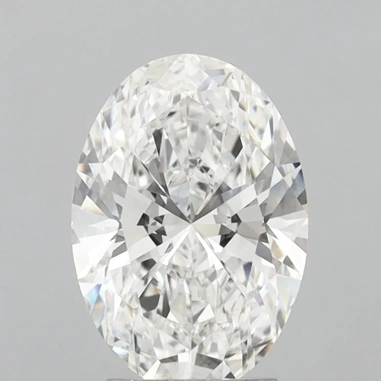 3.04ct Oval Lab Grown Diamond (Colour E, Clarity VVS2, IGI Certified)