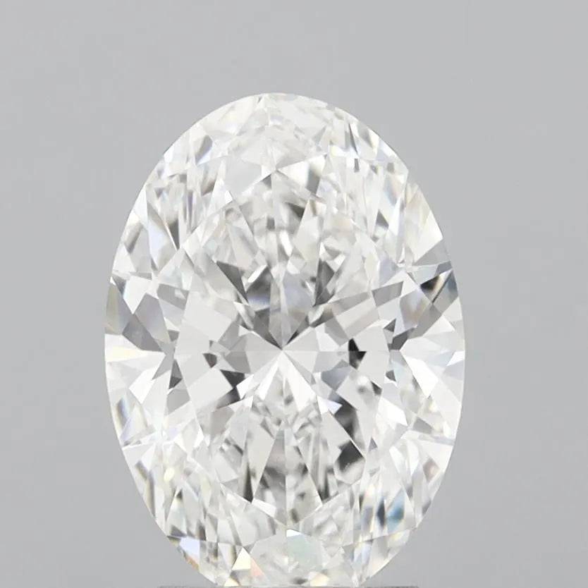 3.04ct Oval Lab Grown Diamond (Colour E, Clarity VVS2, IGI Certified)
