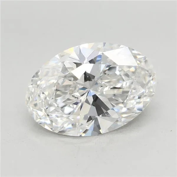 3.04ct Oval Lab Grown Diamond (Colour E, Clarity VVS2, IGI Certified)