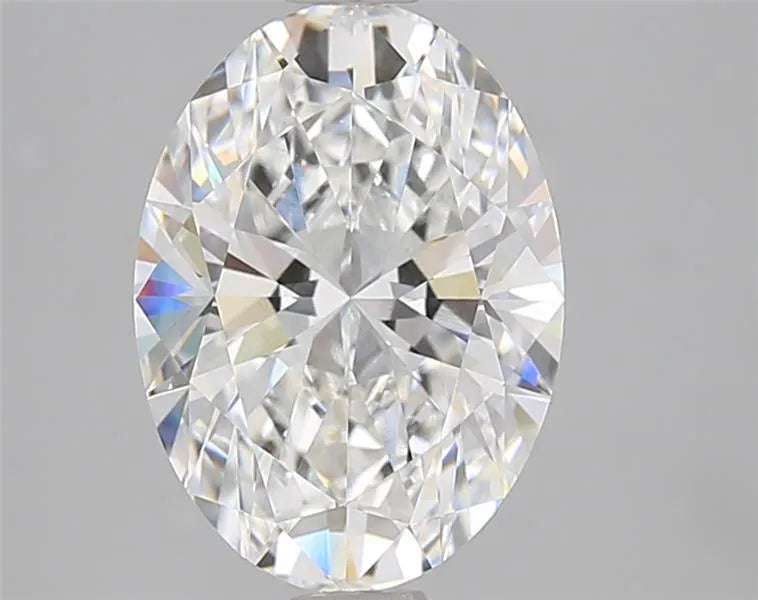 3.04ct Oval Lab Grown Diamond (Colour E, Clarity VVS2, IGI Certified)