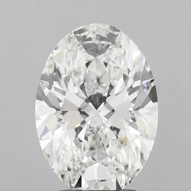3.04ct Oval Lab Grown Diamond (Colour E, Clarity VVS2, IGI Certified)