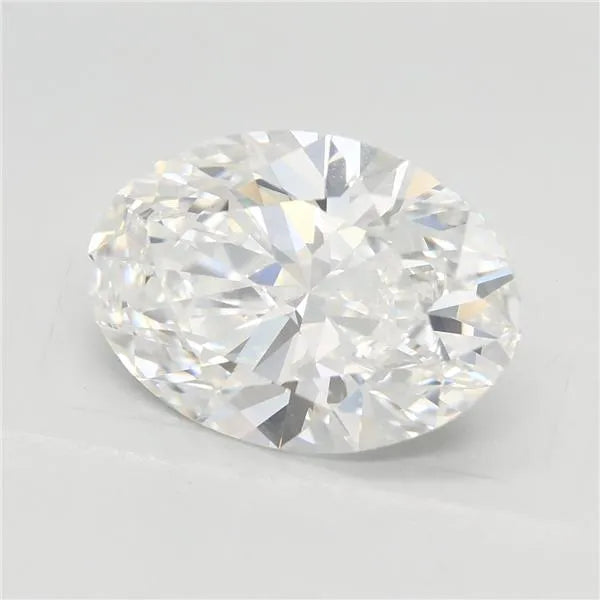 3.04ct Oval Lab Grown Diamond (Colour E, Clarity VVS2, IGI Certified)