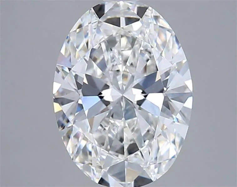 3.04ct Oval Lab Grown Diamond (Colour E, Clarity VVS2, IGI Certified)