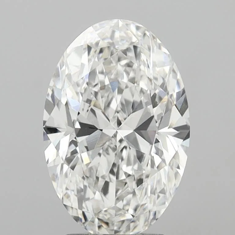 3.04ct Oval Lab Grown Diamond (Colour F, Clarity VVS1, IGI Certified)