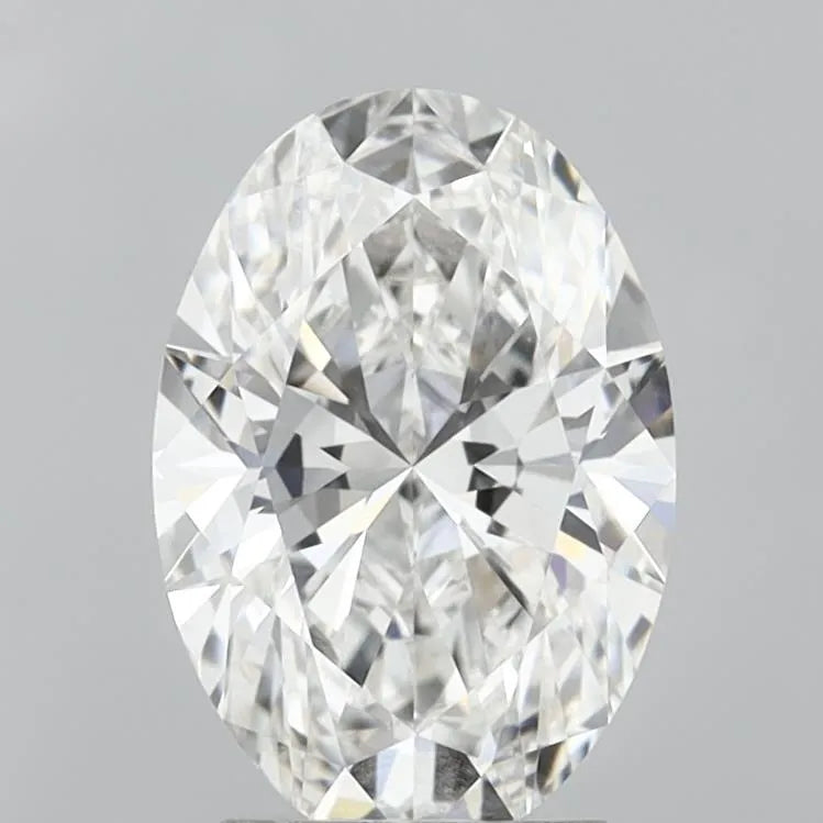3.04ct Oval Lab Grown Diamond (Colour F, Clarity VVS1, IGI Certified)