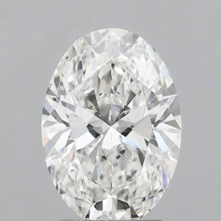3.04ct Oval Lab Grown Diamond (Colour F, Clarity VVS2, IGI Certified)