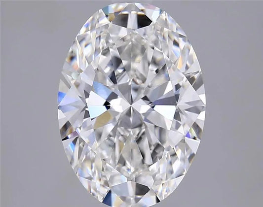 3.04ct Oval Lab Grown Diamond (Colour F, Clarity VVS2, IGI Certified)