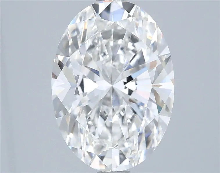 3.04ct Oval Lab Grown Diamond (Colour F, Clarity VVS2, IGI Certified)