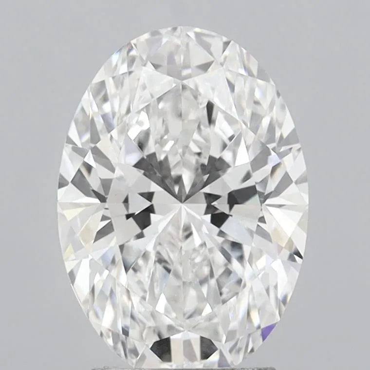 3.04ct Oval Lab Grown Diamond (Colour F, Clarity VVS2, IGI Certified)