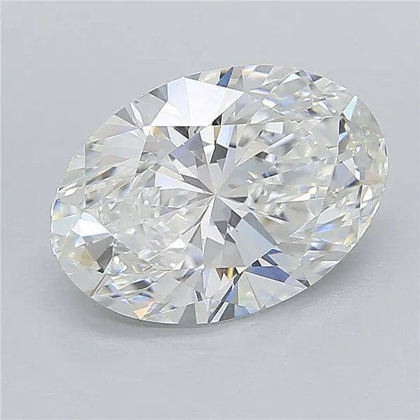 3.04ct Oval Lab Grown Diamond (Colour F, Clarity VVS2, IGI Certified)