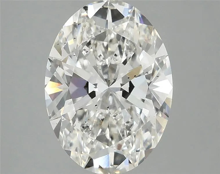 3.04ct Oval Lab Grown Diamond (Colour G, Clarity SI1, IGI Certified)